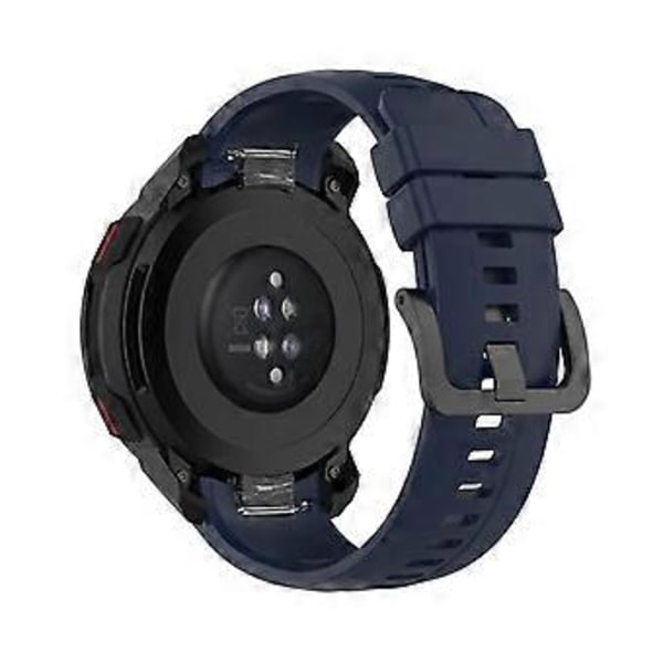 Silikonarmband för Huawei för Honor GS Pro Sportklocka Mjukt Remsloopfäste (Blå)