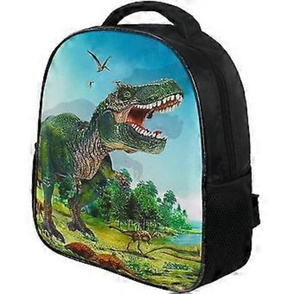 Skolesekker Småbarnsryggsekk Gutter Barnehage Skolesekker, Barn 3d Dinosaur Skolesekker(B )