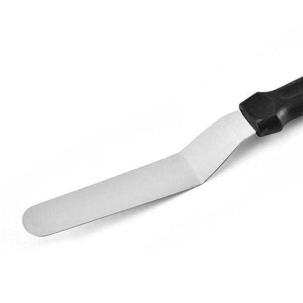Skråspadd Icingspadd Rustfritt stål Offset Spatel, kake