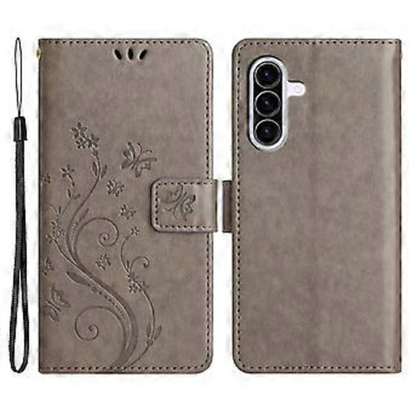 För Samsung Galaxy A26 5G Fodral PU Läder Plånboksfodral med Rem (Stil F)