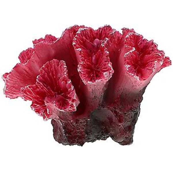 Falsk Korall Akvarium Dekorasjon Simulering Undervannsplanter Fiskedam Dekor Landskapsforming Ornament