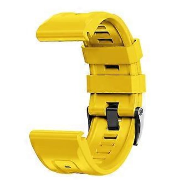 Typ G för Garmin Tactix 7 Pro/Fenix 7X/Fenix 6X Pro Silikon Armbandsrem 26mm Armband (Stil G)