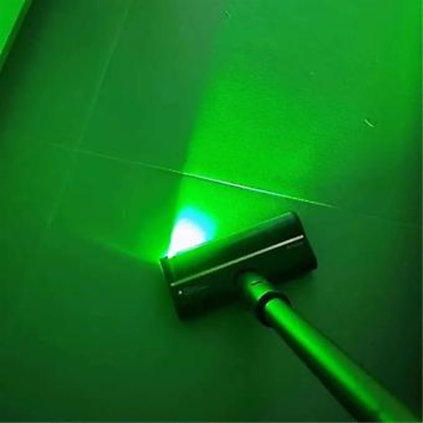 USB-støvsuger Laserlys Skjulte Dyrehår Katter Hundepels Støvvisning LED-lampe Universal Støvsugerdeler-HvitXH ( )