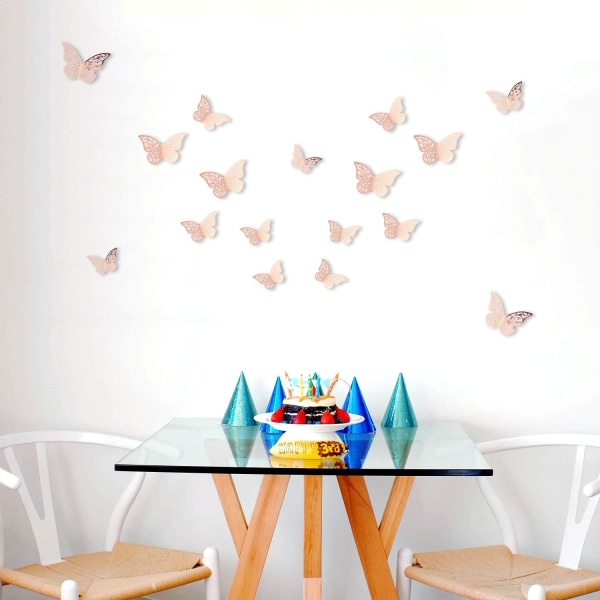 3D Butterfly Wall Stickers Butterfly Wall Decals Room Wall Decora