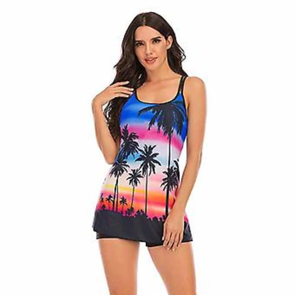 Jentebadedrakt plus size bikini split kvinne sexy badetøy 2xl