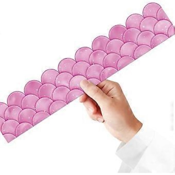 SZTXJ Kammusselskantlist för anslagstavlor, klassrumsdekoration, 20 meter