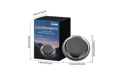 Elektromagnetisk bil snefjerner bærbar 7,4 cm mini afisningsenhed