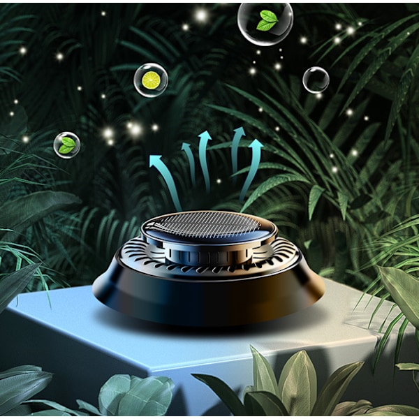 Musta - Cologne Car Deodorant Rotating Solar Deodorant, Silencer,