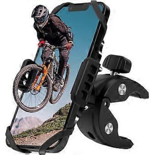 SZTXJ Sykkeltelefonholder Universal 360 Justerbart Feste for iPhone 14PM 13P 12PM Mini 11PM Samsung S10 S9, 3,5-7,2 Tommers Smarttelefon