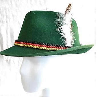 Panama Hat Efterår Vinter Jazz Hat Fedora Hat Moderigtig Renseri Robust Hat (Grøn)