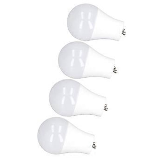 4-pack 120V 9W Varmvit 2700K GU24 Lampa Hög Ljusstyrka Energibesparande LED A19 Lampa för Sovrum Kontor