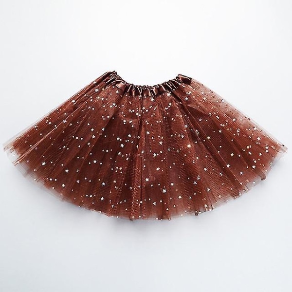 Baby Clothes Tutu Skirt Coffee 5T