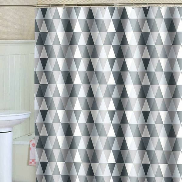 Dusjforheng 200 x 220 cm, Vanntett Polyesterstoff, Antibac