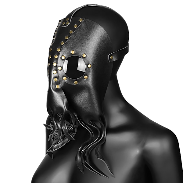 Halloween Steampunk Spøgelsesblæksprutte Djævel Partymasker Maskerademasker