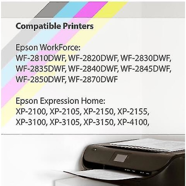 1 Set Of 4 Ink Cartridges To Replace Epson 603xl Compatible/non-oem From Go Inks (4 Inks) Free Shipping + Advanced Quality