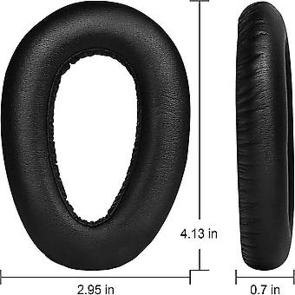 1 Par Ørepudeudskiftning til Sennheiser PXC550 PXC480 MB660 Hovedtelefoner Bløde Skumørepude ( )