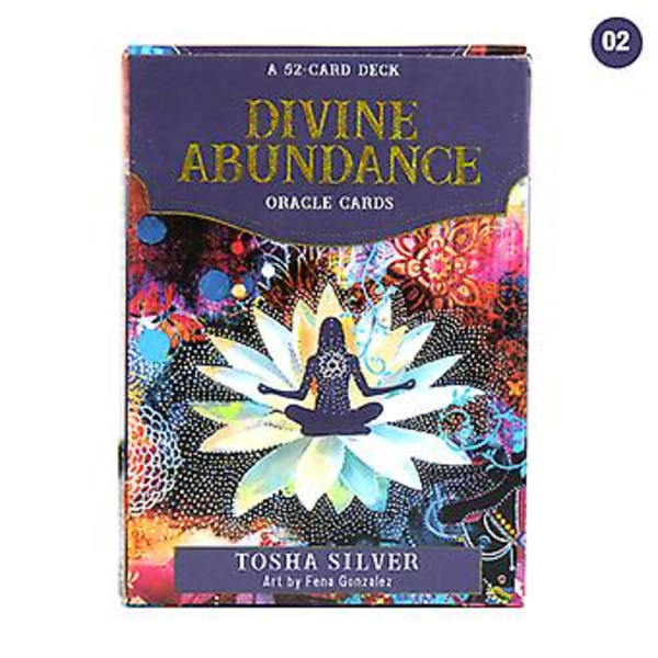 Tarot In Wonderland 78 kortin pakka ja täysvärinen opaskirja Oraakkelikortit (Malli N2)