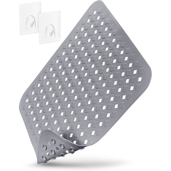 Antiskli dusjmatte for sensitiv hud 53x53cm, antiskli machin