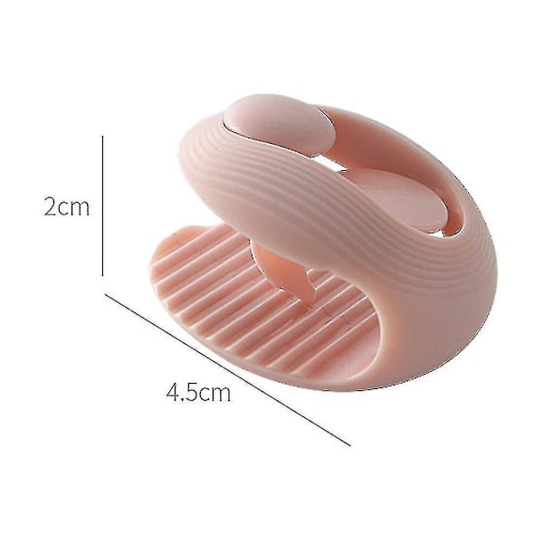 Quilt nålefri fikser klips - holdbar praktisk seng quilt ark fikser klips 6 stk - pink