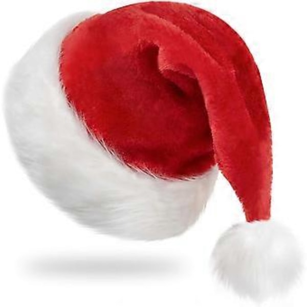 Julhatt, Tomtehatt, Julhatt för Vuxna, Klassisk Sammets Tomtehatt, Unisex