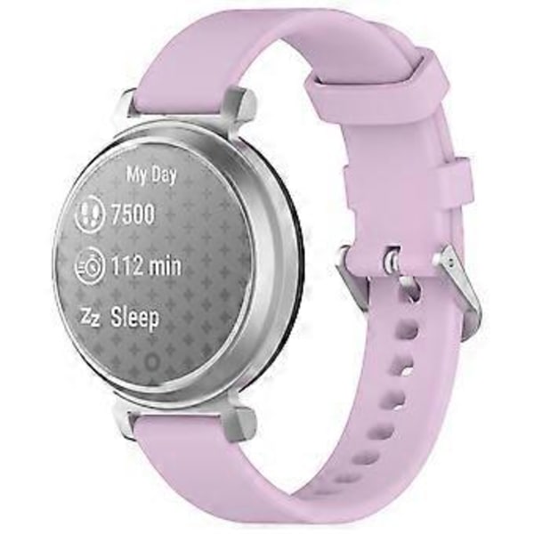 Til Garmin Lily 2 Active/Lily 2 Smart Watch Rem Udskiftning Justerbar Silikone Rem (Style D)