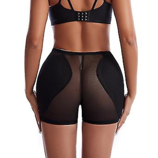 Dame Butt Lifter Shapewear Hoftepuder Forbedrende Trusser Shaper Boyshort Høj Kvalitet (L SORT)