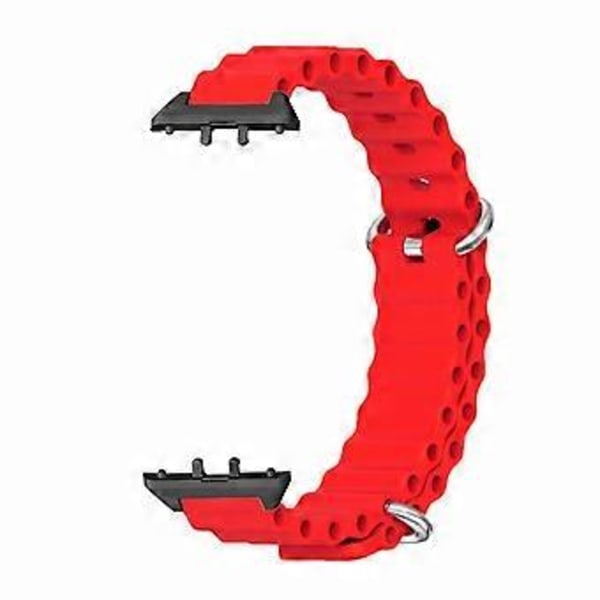 Samsung Galaxy Fit3 -rannekkeen korvaava pudotuskestävä silikoninen kellon ranneke (Tyyli E)