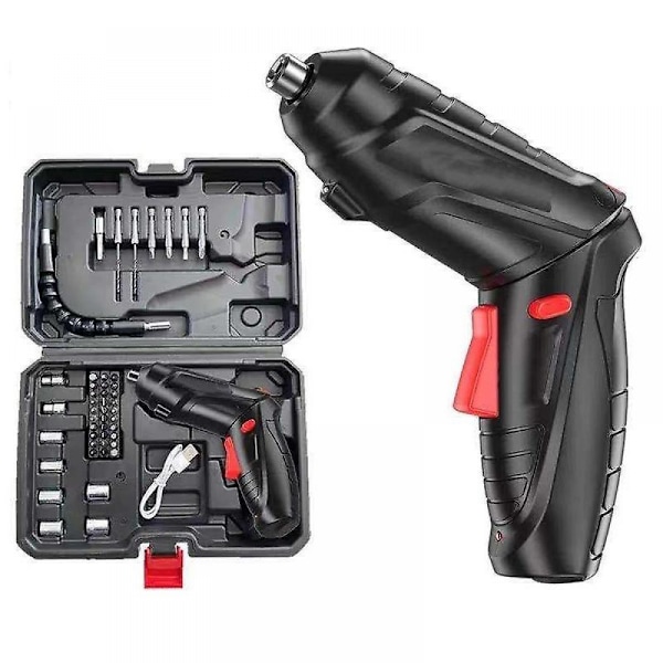3.6v Mini Elektrisk Skruvmejsel Set Laddningsbar Litiumbatteri Usb Cordle