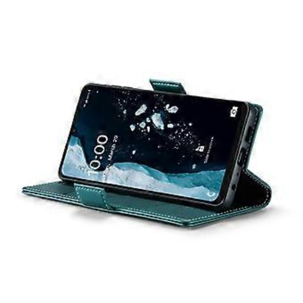Til Samsung Galaxy A06 Case CASEME 023 Series RFID-Blokerende Blankt Stativ Telefon Cover (Style E)