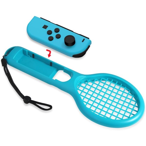 Tennisracket [2 stycken] för Nintendo Switch Joy-Con-kontroller