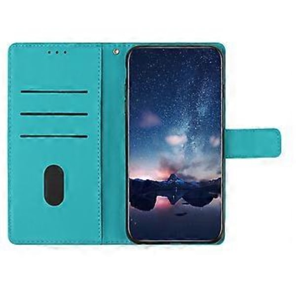 Til Samsung Galaxy A35 5G Telefon Cover Præget Rombe Tegnebog Stativ Læder Cover (Style D)