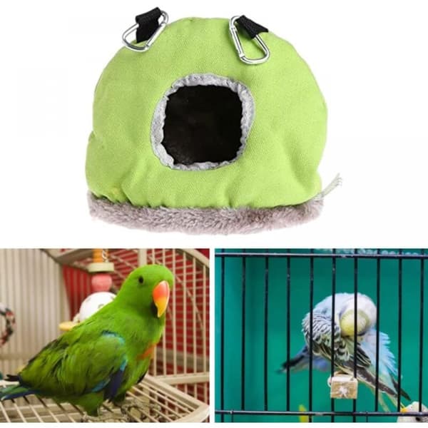 S 11*10*15cm Fuglehus og Foder Varmes Nest Fugleseng Vinterkrig