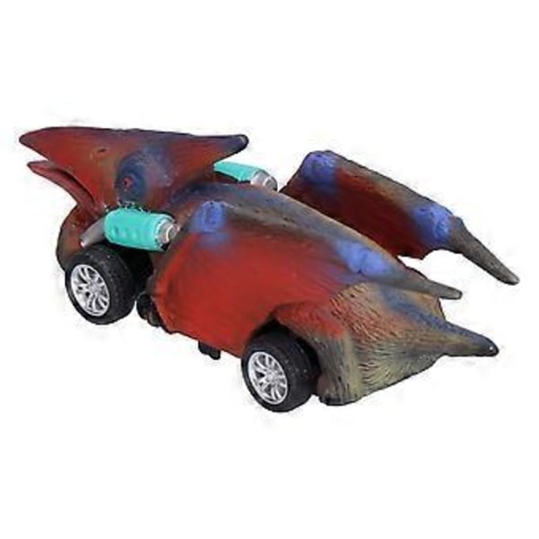 Firehjulstræk Dinosaur Model Træk Tilbage Bil Legetøj Børn Pædagogisk Køretøj Legetøj Dinosaur Model Bil