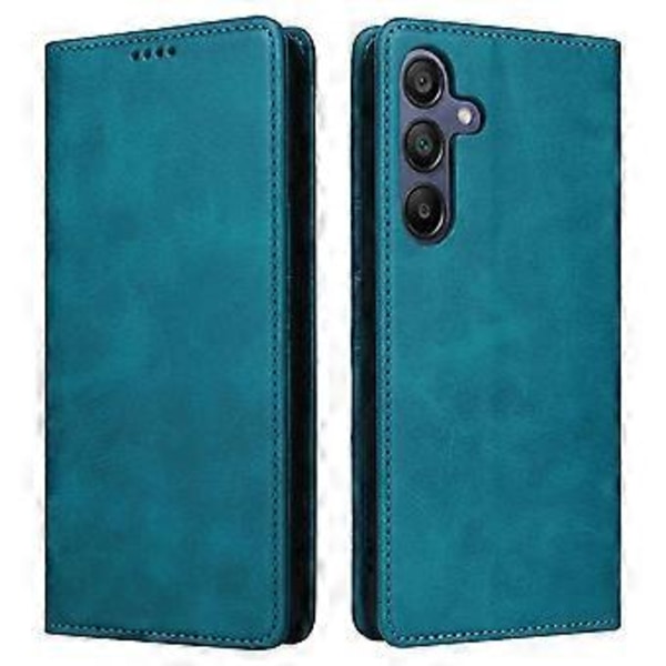 För Samsung Galaxy A16 5G/A16 4G Fodral RFID-blockerande PU Läder Plånboksfodral (Stil D)