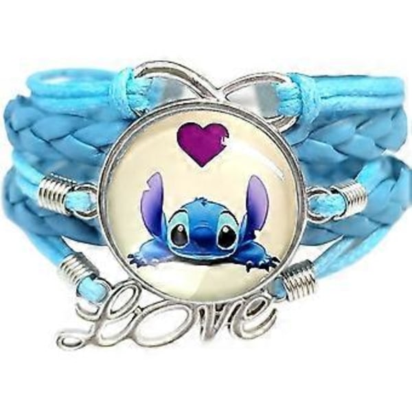 Stitch-armbånd for fest, Lilo og Stitch-gave Stitch-ting Kvinner Jenter Smykker Armbånd Bursdagsgaver