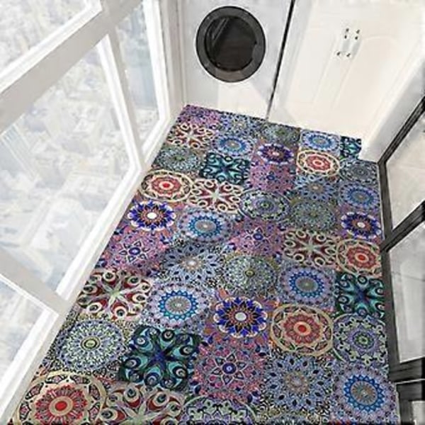 20 ark (15 x 15 cm) Mandala Väggdekaler - PVC - Vattentät stil 6