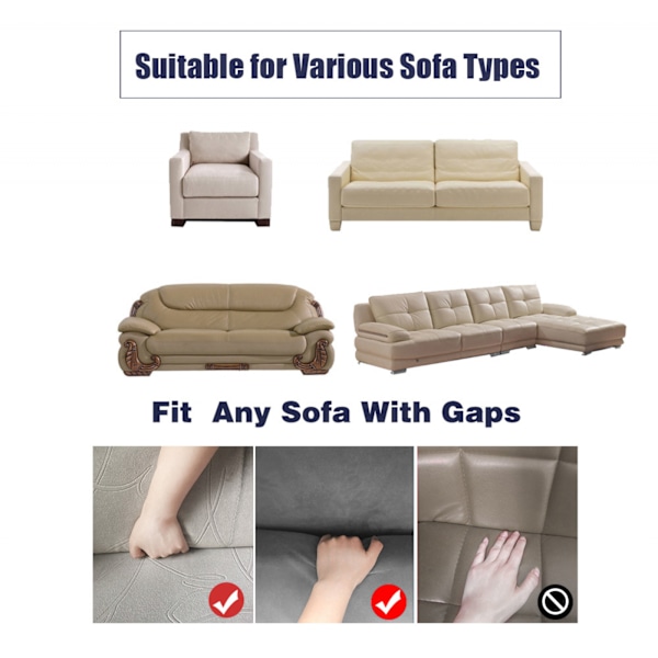Sofföverdrag 3-sits elastiskt sofföverdrag sofföverdrag sofföverdrag
