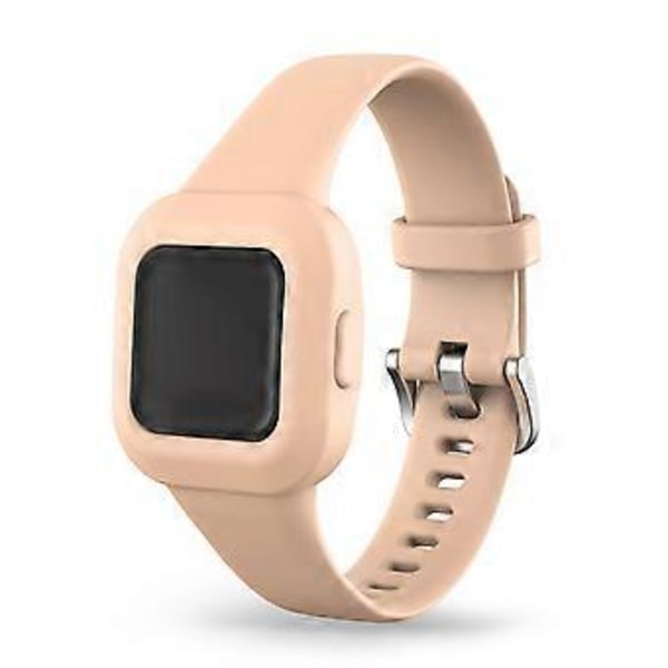 Enfärgat silikonarmband för Garmin Vivofit jr 3 - Rosa (Rosa)