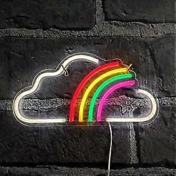 LED Neon Lys Skilt Sky Nattlys USB Kontroll Dekorativt Skilt Bar Pub Butikk Klubb Garasje Hjemmefest dekor