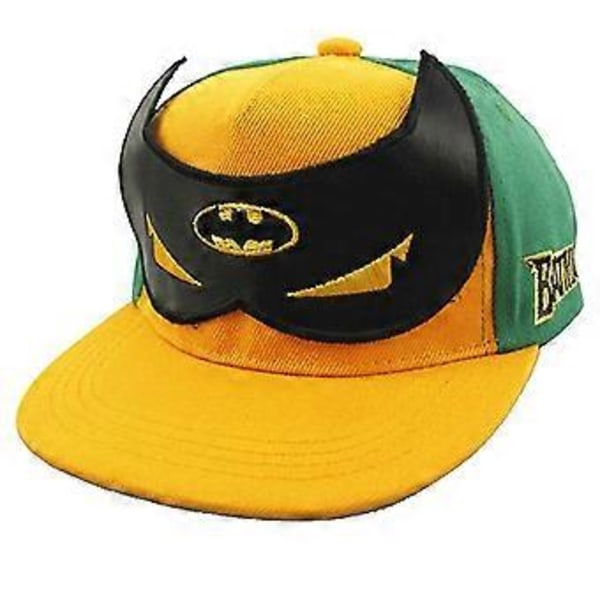 Barnkeps Pojkar Flickor Basebollkeps Hip-hop Snapback Utomhus Sport Solskydd Kepsar Gåvor Flerfärgad Valfri (Gul Grön)