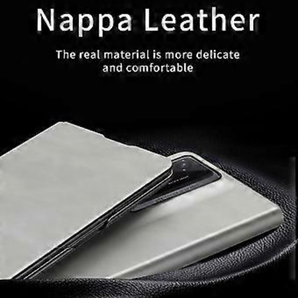 Honor Magic V2 RSR Porsche Design -kotelo, Nappa-pintainen PC+Nahka Takakansi