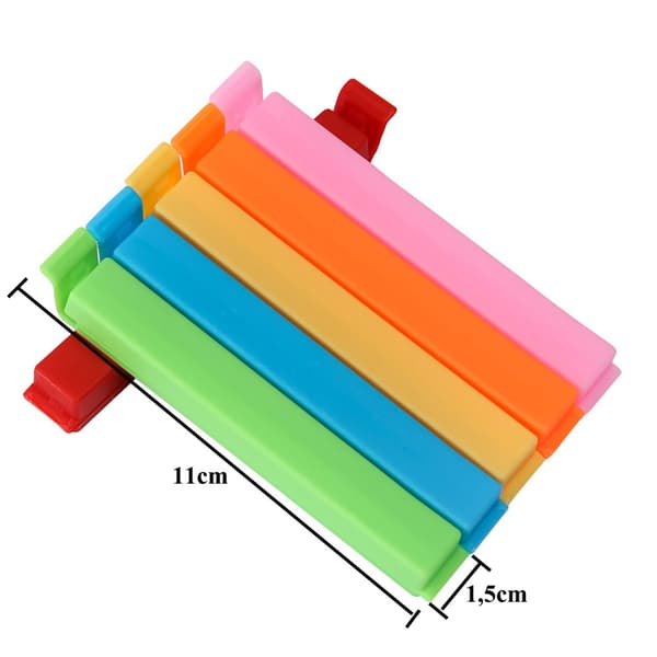 Forseglingklemme 10 stk Matforseglingklemme 11cm poseklemme