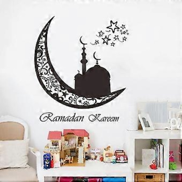 Vinyl Vægmærkat Klistermærker Boligindretning Soveværelse Ramadan Ramadhan Kareem Islam