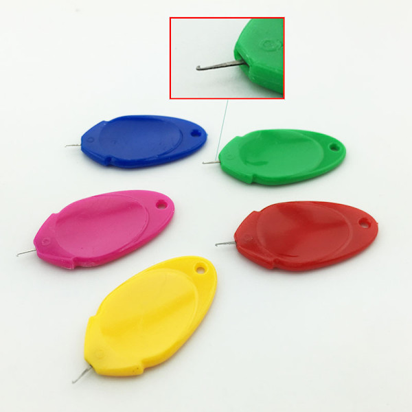 5 stk nåletredere, plast DIY treader, plast nål t