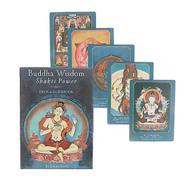 Buddha Wisdom Shakti Power Oracle Card Tarotkort Profetia Spådom Brädspel