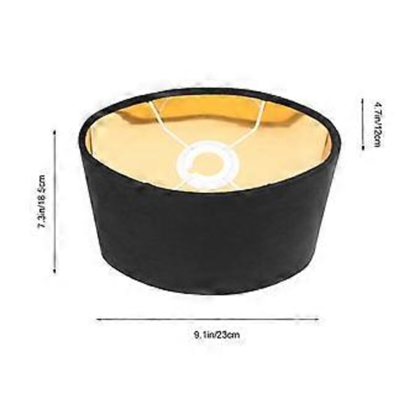 1 stk. Stabil Lampeskærm Oval Lampe Cover Praktisk Rum Lampeskærm Skrivebordsindretning