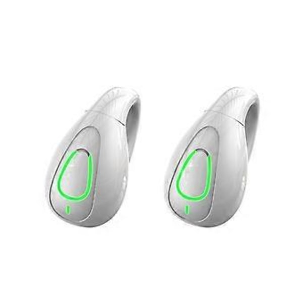 Avokorvakuulokkeet 2023 -versio, johtokuulokkeet Bluetooth 5.3 Accuse Control langattomat nappikuulokkeet, kaksois 16,2 mm:n elementit syvä basso