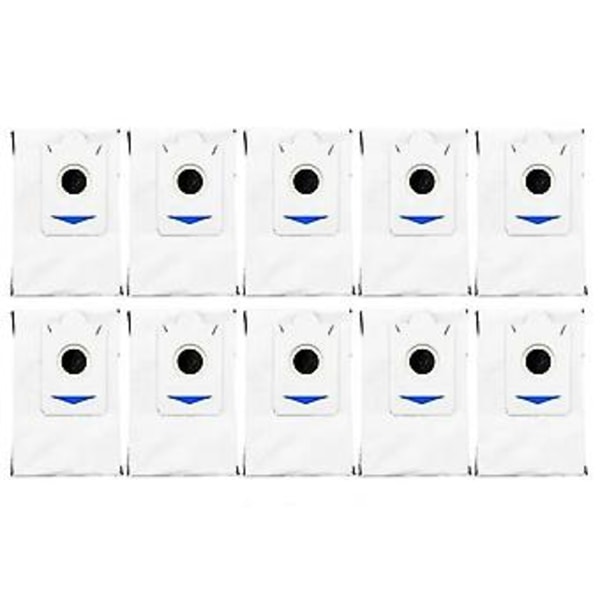10 kpl Vaihtotyhjiöpussit ECOVACS DEEBOT X2 Omni X2 Pro -imurille, Varaosat