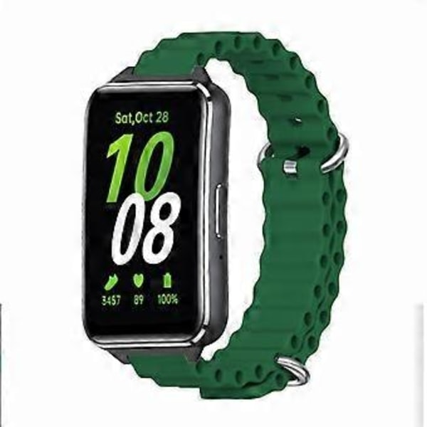 Til Samsung Galaxy Fit3 Udskiftningsrem Stødsikker Silikone Urrem (Style A)