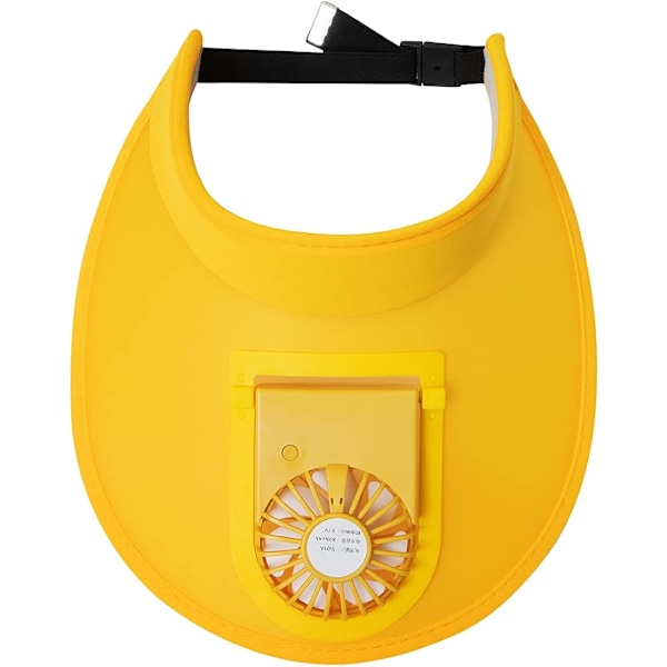 Solhatte med Ventilator, Tre Temperaturindstillinger, Stor Solbeskyttelse